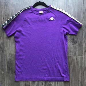 Kappa Men's Classic Purple Tapped T-shirt